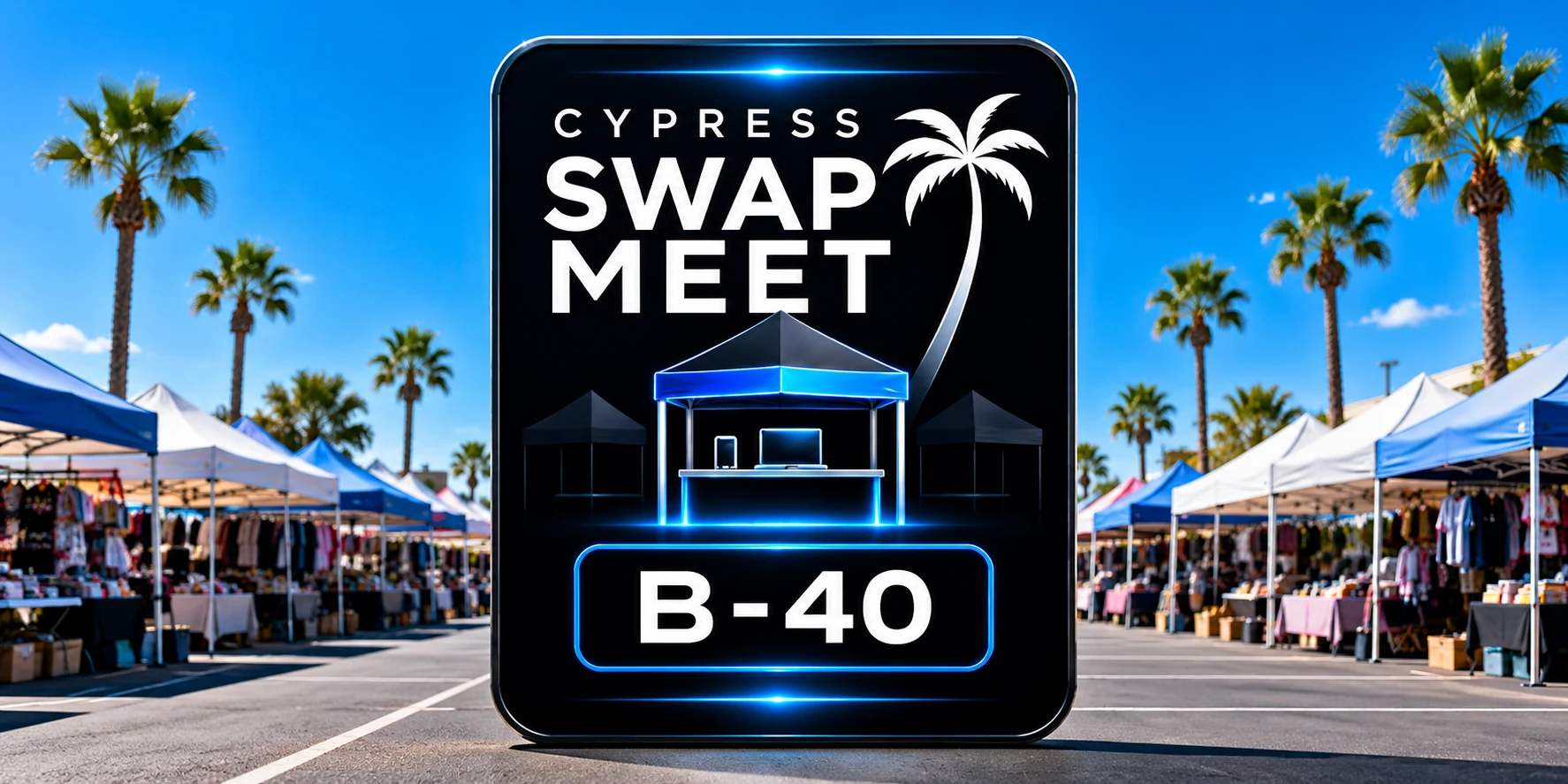 Cypress Swap Meet Space B-40