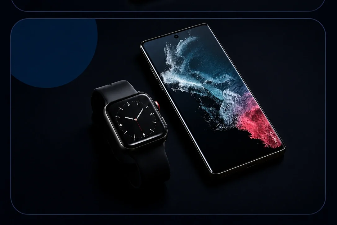 Complete Android phone and Apple Watch repair artwork